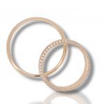 Rose gold wedding rings 3.0m (code 1-30)